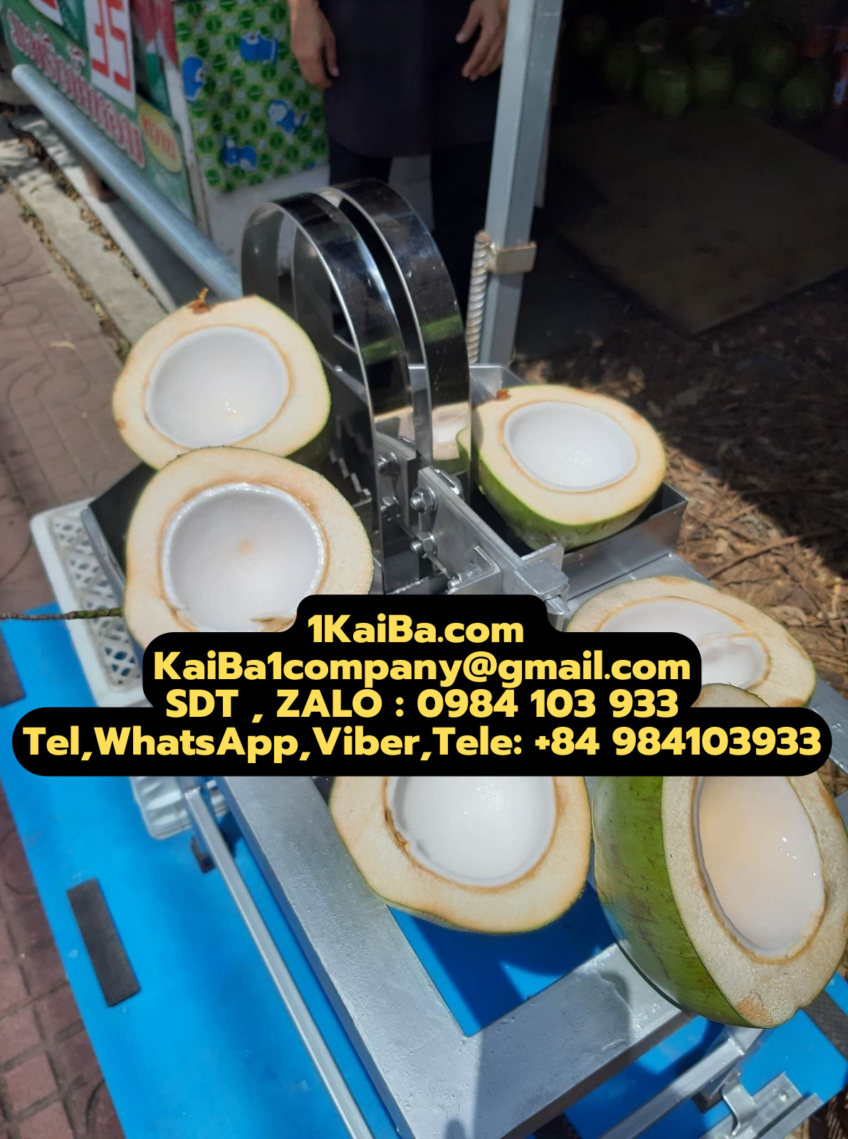máy cắt dừa